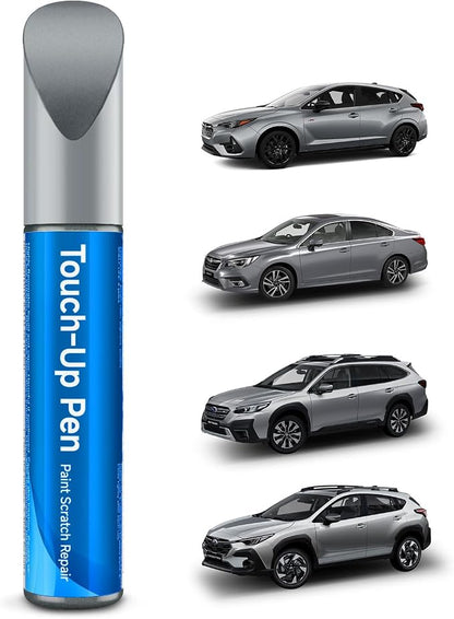 G1U Ice Silver Metallic Compatible with Subaru Exact Match Touch Up Paint Car Scratch Repair