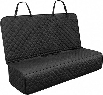 fidozen Waterproof Dog Car Seat Cover for Back Seat: Suitable for Small and Large Dogs, Hammock and Pet Protector, Backseat seat Cover (Full Bench, Large(56" W))