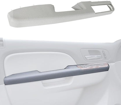 926-740 Upgraded Door Armrest Repair Front Left Side Door Panel Handle Gray Compatible with 2010-2014 Chevy Chevrolet Silverado Suburban Avalanche Tahoe,GMC Sierra Yukon Replaces 84127281