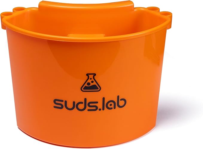 Suds Lab Car Wash Organizer - Detailer Cleaning Caddy and Multipurpose Hanging Organizer Attachment for Home, Garden, Camping, Fishing Tools, Universal Fit