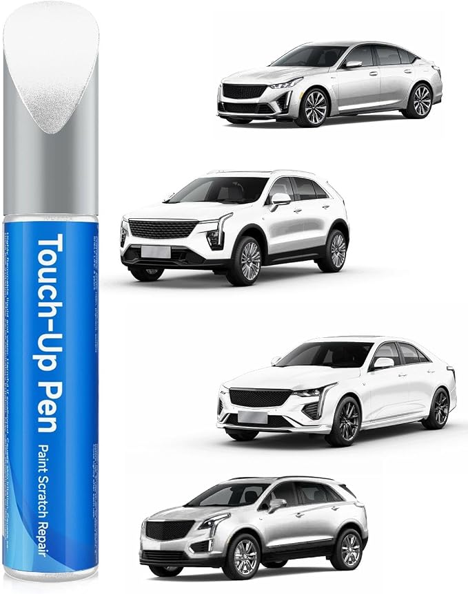 GAZ/WA8624 Summit White Touch Up Paint Compatible with Cadillac Exact Match Touch Up Paint Car Scratch Repair