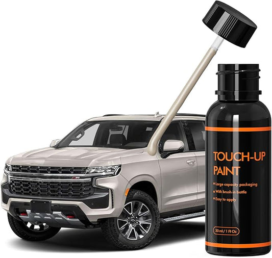 GJW/WA317E Empire Beige Touch Up Paint for Chevy, DIY Car Paint Scratch Repair Kit, Automotive Paints, Quick & Easy Fix Scratch Repair Compatible with Chevrolet/Tahoe/Suburban/Fleet