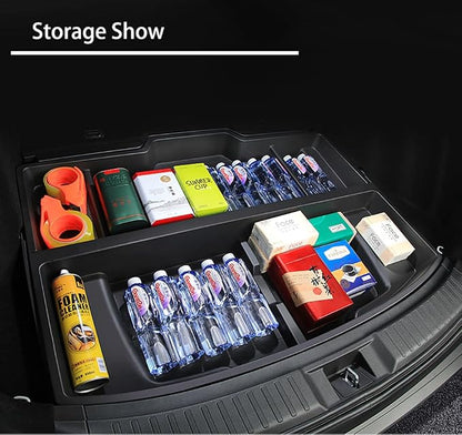 Trunk Custom-Fit Organizer for 2023 2024 2025 Honda CR-V, SUV Insert Cargo Rear Hatch Storage Box for CRV EX LX EX-L Touring Turbo Plus Sport Accessories