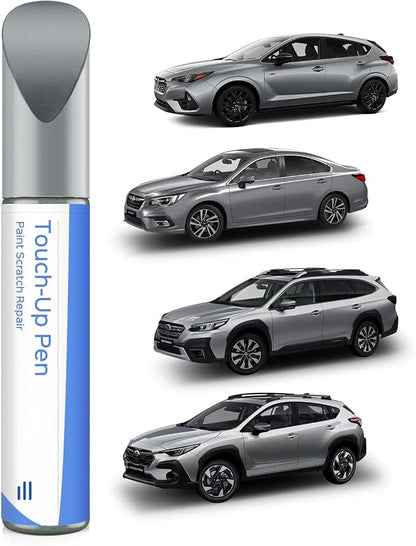 G1U Ice Silver Metallic Touch Up Paint Compatible with Subaru Exact Match Chips and Nicks Touch Up