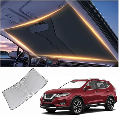 Windshield Sun Shade for Nissan Rogue Sport Front Window Shades Cover for 2010-2025 Rogue Sport Windshield Sun Visor Protector Car Accessories