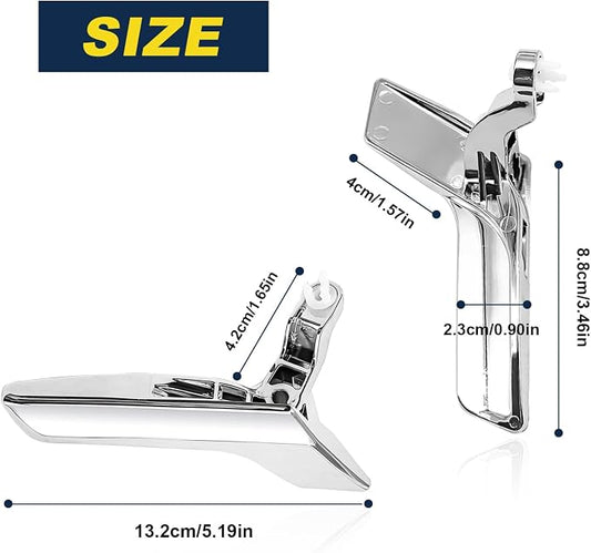 Front or Rear Driver Side Interior Door Handle Repair Kit Compatible with Benz GLK250 X204 C280 GLK280 W204 C63 GLK300 C300 C250 GLK350 C230 Replace# 2047201171 2047201763