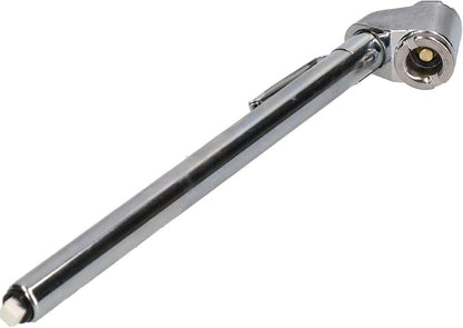 AB Tools Dual Foot Tyre Pressure Gauge Push + Pull 10-120 PSI for Cars Bikes Trucks