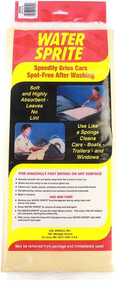 SM Arnold Water Sprite Synthetic Chamois, 720 sq in