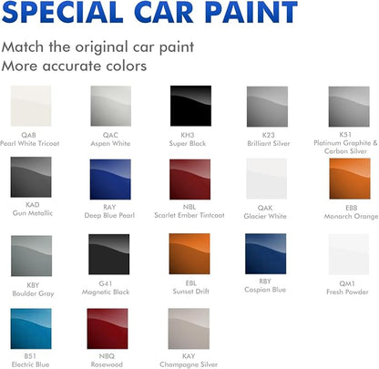 EBB/XAH Monarch Orange Touch Up Paint for Nissan, DIY Car Paint Scratch Repair Kit, Automotive Paints, Quick & Easy Fix Scratch Repair for Rogue/Sentra/Kicks/Titan/Xterra/Versa/Qashqai