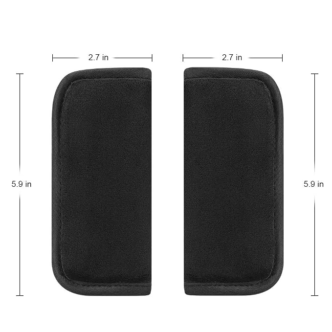 Accmor Car Seat Strap Pads for Baby Kids Toddler, Soft Car Seat Strap Covers Shoulder Pads for All Baby Car Seats, Stroller, Pushchair, High Chair