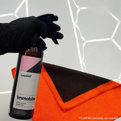 CARPRO PolyShave Decon Towel - Car Detailing Clay Decontamination Faster Than Clay Bar, Clean & Release of Paint Contaminants and Glass - Increase Wax and Sealant Bond - 12" x 12" (1 Pack)
