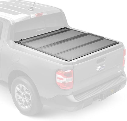 RealTruck BAK BAKFlip MX4 Hard Folding Truck Bed Tonneau Cover | 448324 | Fits 2021-2026 Ford Maverick 4' 6" Bed (54.4")