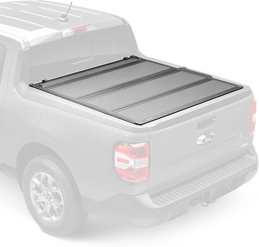 RealTruck BAK BAKFlip MX4 Hard Folding Truck Bed Tonneau Cover | 448324 | Fits 2021-2026 Ford Maverick 4' 6" Bed (54.4")