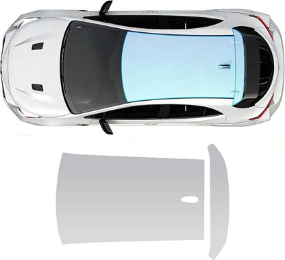 for Toyota Corolla GR 2023-2024 TPU Clear 9Mil Pre-Cut Paint Protection Film Car Vinyl Wrap,PPF Transparent Protective Anti-Scratch Self Adhesive Waterproof Car Wrap Film,for Roof