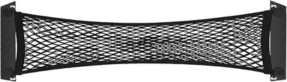BestEvMod Cargo Mesh Net for Pickup Truck Bed Compatible with Tesla Cybertruck 2026 2025 2024 Accessories Mesh Extra Strong Hook Stretchable Trunk Cargo Organizer (Frunk Net)