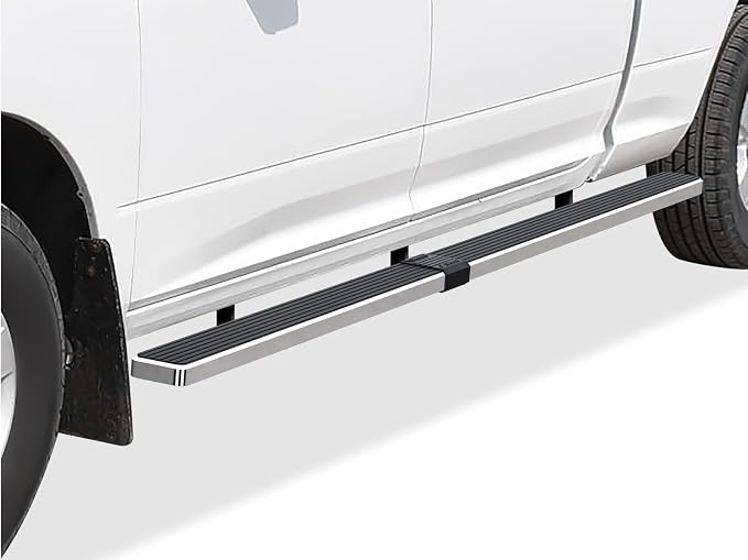 APS Wheel to Wheel Running Boards 5in Compatible with Ram 1500 2009-2018 Crew Cab 6.5ft Bed & Ram 2500 3500 2010-2026 304 Stainless Steel (Nerf Bars Side Steps Side Bars)