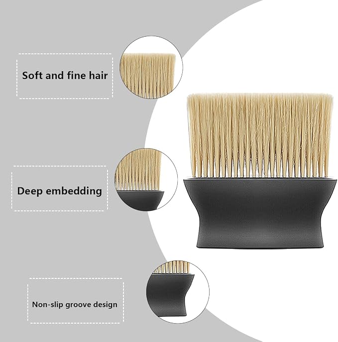 Ziciner Car Interior Detailing Brush, Ultra-Soft Auto Hair Bristles Removal Dust Collectors, Universal Vehicle Interior Cleaning Dashboard, Air Conditioner Vent etc Tool Accessory (2PCS, Yellow)