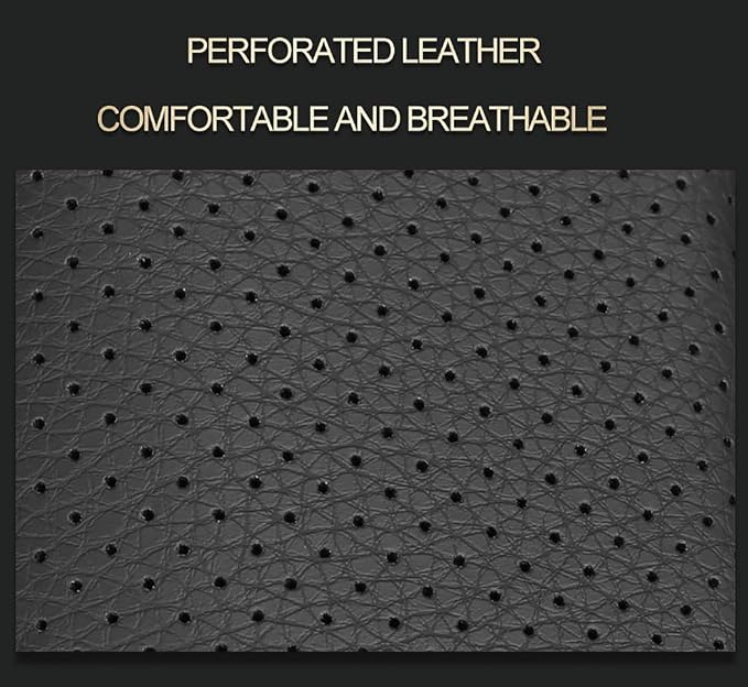 EKR Corolla Seat Covers Custom Fit for Toyota Corolla 2014 2015 2016 2017 2018 2019 S/SE Sedan,Full Set Leather Car Seat Cover for Cars-Faux Leather(Black/Gray)