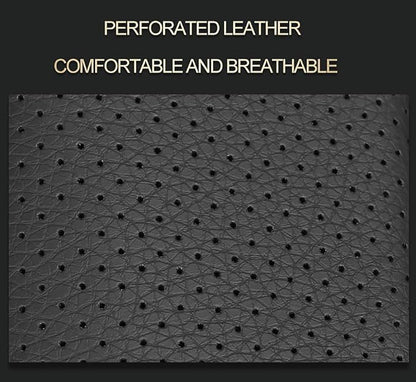 EKR Corolla Seat Covers Custom Fit for Toyota Corolla 2014 2015 2016 2017 2018 2019 S/SE Sedan,Full Set Leather Car Seat Cover for Cars-Faux Leather(Black/Gray)