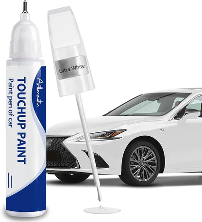 Ultra White(083) Touch Up Paint for Lexus-Exact Match–Chips and Nicks Car Paint Scratch Repair Kit Automotive Paint Pen for 2025 ES/2024 IS/2024 LS/2025 UX HYBRID/NX/2024 RX/GX/RZ/LX