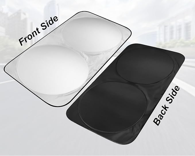 XHRING Windshield Sun Shade for Lexus is IS250 IS350 IS300 IS460 is Couple ES ES350 RC CT LS UX Series Accessories, Car Front Window Sunshade Sun Visor Shield for Lexus Sedans Sun Protection
