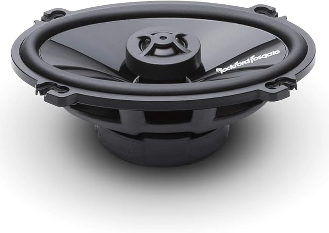 Rockford Fosgate P1462 Punch 4"x 6" 2-Way Coaxial Full Range Speakers - Black (Pair)