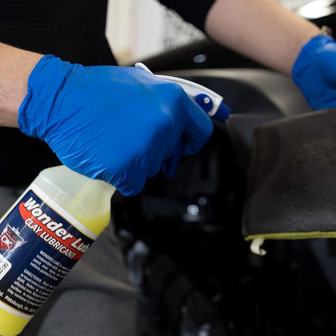 Detail King Wonder Lube Clay Lubricant - 16 Oz - Water-Based Lubricant - Creates a Slick Surface for The Claying Process