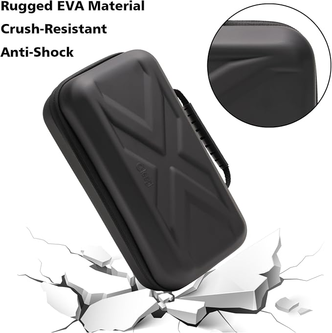 EVA Protection Case Compatible with NOCO Jump Starters - Boost Plus GB40/Boost Sport GB20 UltraSafe Lithium Jump Starter (CASE ONLY)