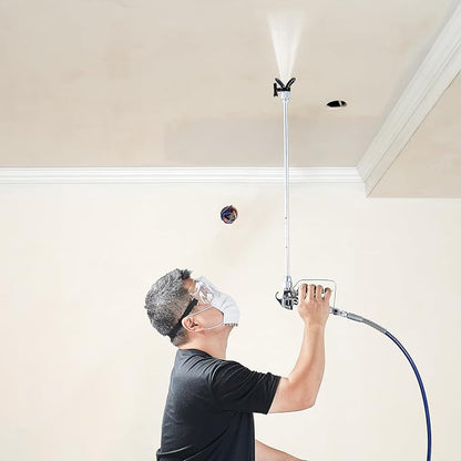 VEVOR Airless Paint Spray Gun and Hose Kit, 3600PSI High Pressure Paint Sprayer Hose Set with 5 Tips, 211, 315, 417, 517, 623, Swivel Joint Airless Spray Gun Kit with Filters, Hose and Extension Rods