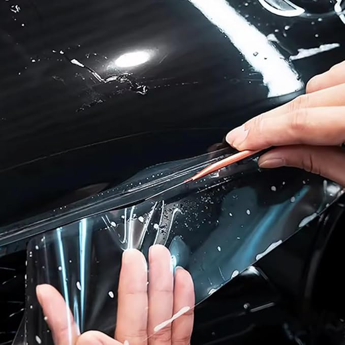 HOHOFILM TPU PPF Hydrophobic Clear Paint Protection Film Self Healing Car Clear Glossy Wrap Film (X10 LUX, 60" x20ft)