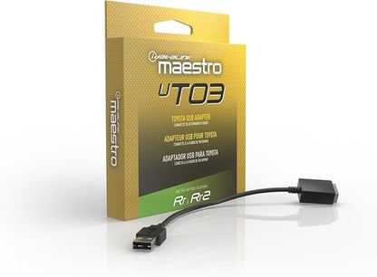 Idatalink Maestro Acc-USB-TO3 UT03 USB-Port Adapter Connects the Factory U S B Port in Select 2018-up Select Compatible Toyota Vehicles to a new car Stereo