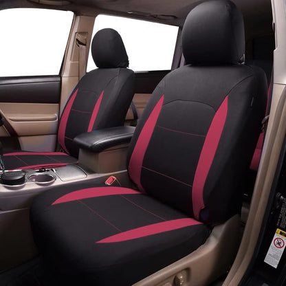 Flying Banner Car Seat Covers Front Seats Rear Bench Polyester car seat Protectors Easy installations Rear Bench Split Classic Man Lady Truck