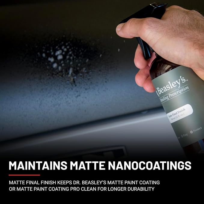 Dr. Beasley's Matte Final Finish - 1 Gallon. Ultimate Detail Spray, pH Balanced and Gloss-Free, Readily Biodegradable