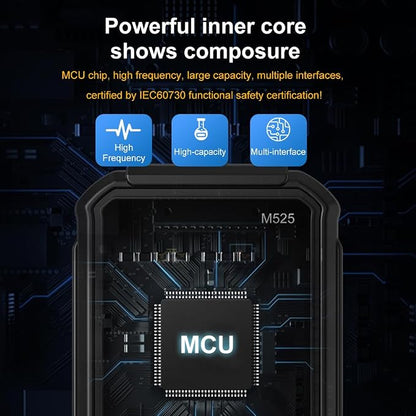 M525 OBD2 Scanner,New Upgrade OE-Level Code Reader with Battery Test, Start Test, Live Data, CAN Diagnostic Tool for Car Engine Fault Code Scan, Dual-UI for Pro Mechanics & DIYers