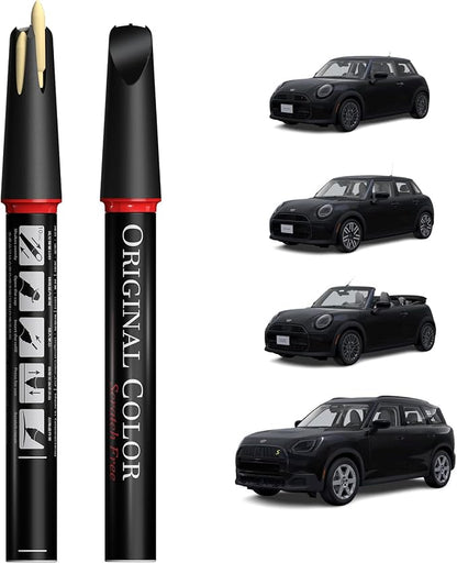 Carhoo C4R Midnight Black II Compatible with MINI Cooper Exact Match Touch Up Paint Pen - 0.56 Fl Oz(16ml)