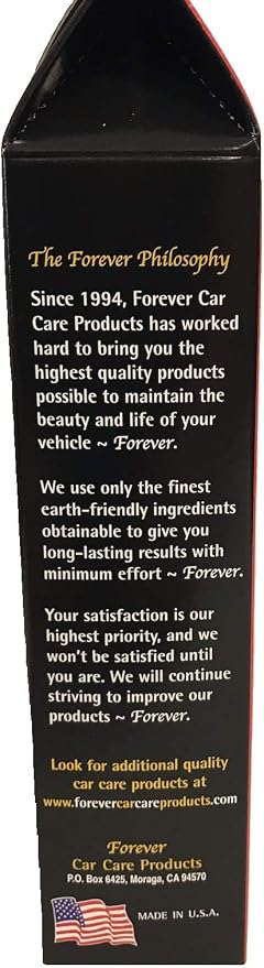Forever Black Bumper & Trim Kit (NEW Improved Formula & Larger Size)