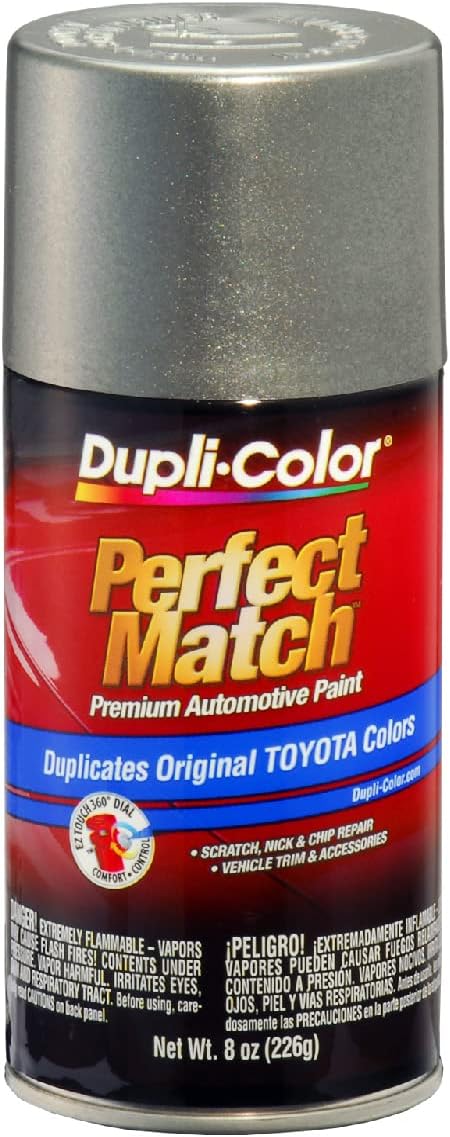 Dupli-Color Perfect Match Premium Automotive Paint, Phantom Grey Pearl, 8 oz