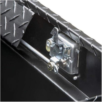 UWS EC10462 69-Inch Gloss Black Heavy-Wall Aluminum Truck Tool Box with Low Profile, RigidCore Lid