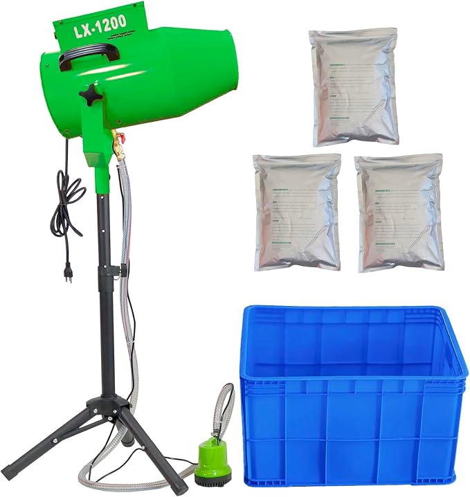 LANGXUN 2026 Upgrade Foam Machine for Party, 1200W High Power Foam Maker Cannon Bubble Machine, Outdoor Summer Pool Party Water Toys for Birthdays Hoilday Celebrations and Backyard Events