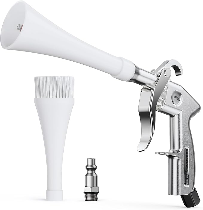 Tornado Car Cleaning Gun for Car Detailing Detailing Tool - High Pressure Air Gun Dry Cleaning Gun Used in Conjunction with Air Compressor
