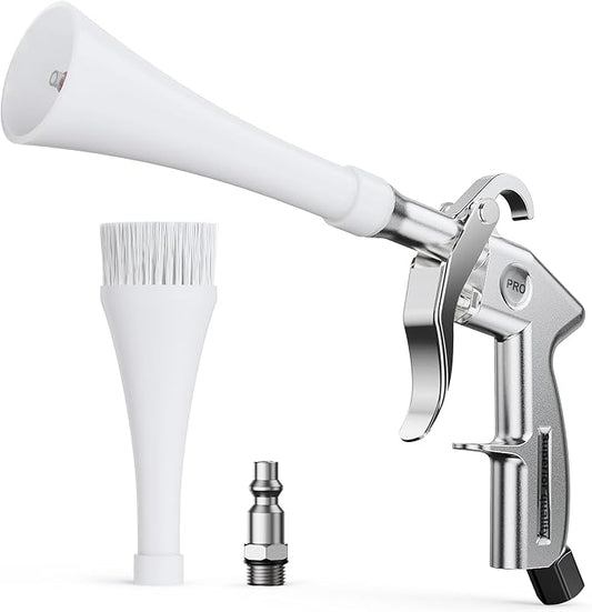 Tornado Car Cleaning Gun for Car Detailing Detailing Tool - High Pressure Air Gun Dry Cleaning Gun Used in Conjunction with Air Compressor
