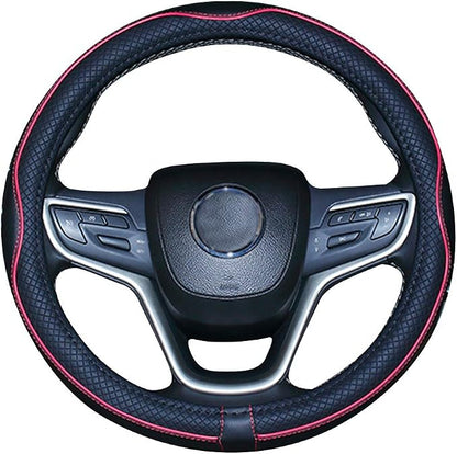 Mayco Bell 2019 New Microfiber Leather Car Extra Large Steering Wheel Cover for Big Trucks (20'',Red)
