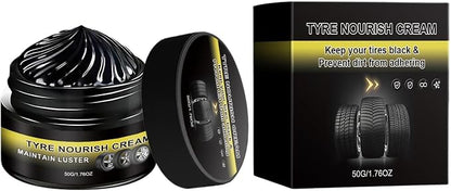 Tire Coating Paste | 50g Wheel Dressing Cream,Wheel Refurbish Paste,for SUV Automotive Truck Motorcycle Sedan Commuting Offroad Garage