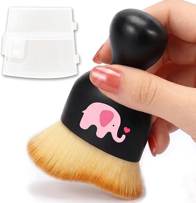 Elephant Car Detailing Brush Soft Bristle Cars Interior Cleaning Brush,Automotive Dust Brushes,for Vehicle Gentle Detailing Care Car Accessories Pink Elephant Gifts for Women Men