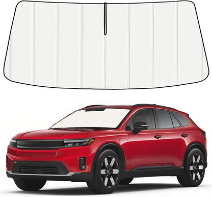 Windshield Sun Shade for Hon-da Prologue EV 2024-2025 2026, Front Window Visor Accessories, Folding Design Blocks Heat & UV Rays Maintain Cool Interior and Save Space