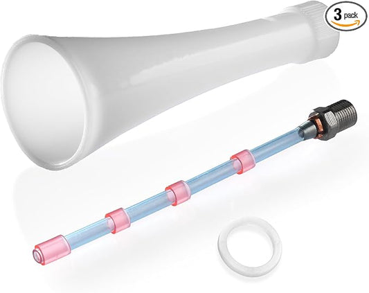 Maintenance Rebuild Kit for Classic Car Cleaning Gun Parts Z-010 and Blow Out Tool Z-014 Maintenance Replacement Part for Car Spraying Clean Gun Class Products and conical Replacement Part White-1 Set