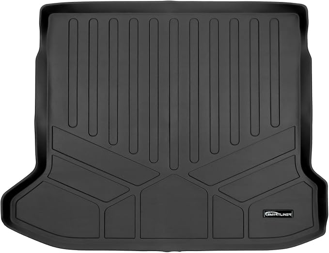 SMARTLINER Custom Fit All Weather 2 Row Floor Mats & Cargo Liner Set Compatible with 2022-2024 Hyundai Ioniq 5