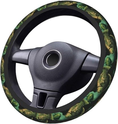 Fish Steering Wheel Covers Non Slip Neoprene Universal 15 Inch Steering Wheel Protector Car Cover for Men Women