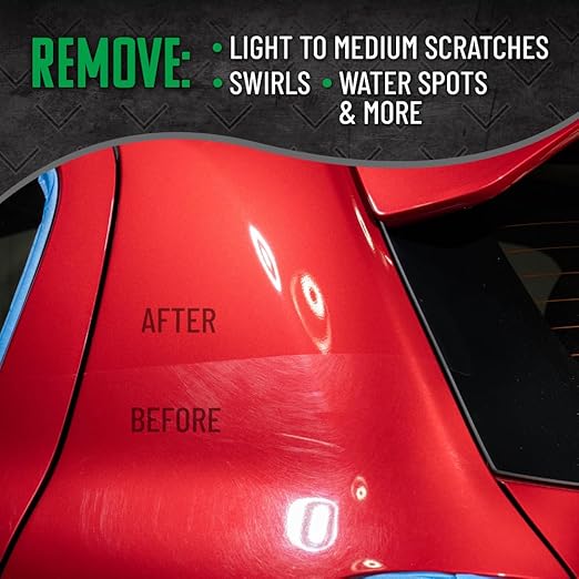 Chemical Guys Insynchro Scratch & Swirl Remover - One Step Compound & Polish for Paint Correction - Removes Fine Scratches, Swirls & Oxidation from Cars, Trucks, SUVs, Motorcycles & More, 16 oz