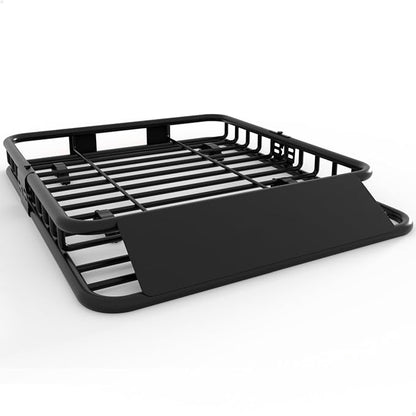 GarveeLife 46 in x 36 in Universal Roof Rack Carrier Basket, 200 LBS Capacity Rooftop Cargo Rack, Car Top Luggage Holder Basket Heavy Duty for SUVs, Trucks, Vehicles